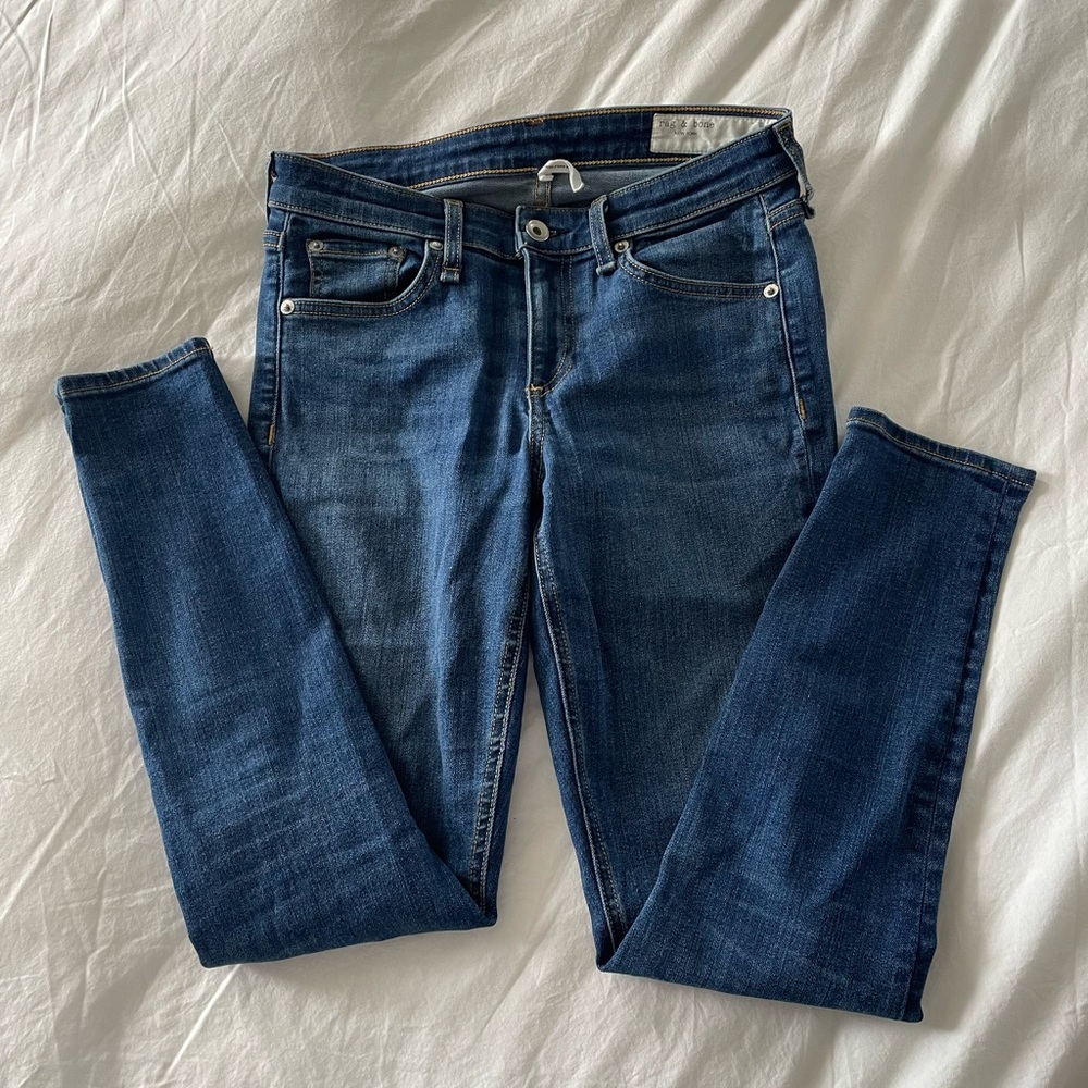 Rag & bone Cate Mid rise ankle skinny